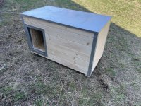 Zateplená psí bouda pro malá až střední plemena fotka 168